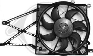 Diederichs 1805101 - Fan, radiator autospares.lv
