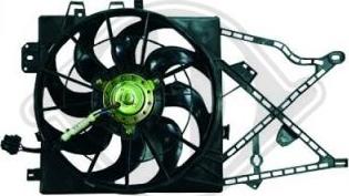 Diederichs 1824101 - Fan, radiator autospares.lv