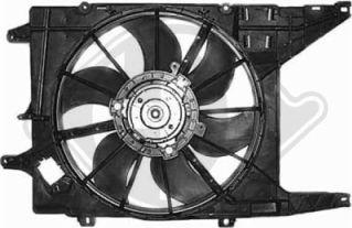 Diederichs 8445511 - Fan, radiator autospares.lv