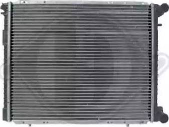 Diederichs 8505300 - Radiator, engine cooling autospares.lv