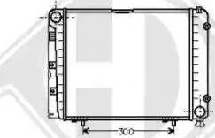 Diederichs 8500129 - Radiator, engine cooling autospares.lv