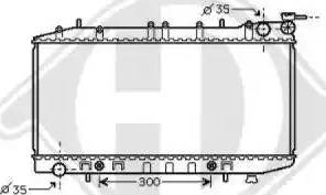 Diederichs 8601500 - Condenser, air conditioning autospares.lv