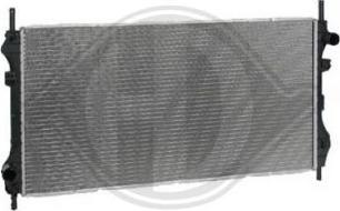 Diederichs 8145408 - Radiator, engine cooling autospares.lv