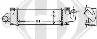 Diederichs 8146507 - Intercooler, charger autospares.lv