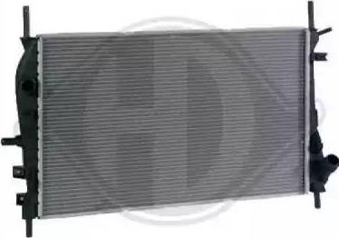 Diederichs 8142709 - Radiator, engine cooling autospares.lv