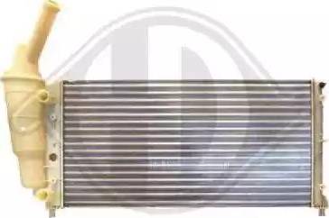 Diederichs 8109212 - Radiator, engine cooling autospares.lv