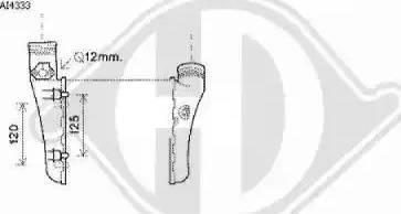 Diederichs 8101712 - Intercooler, charger autospares.lv