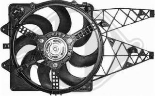 Diederichs 8346301 - Fan, radiator autospares.lv