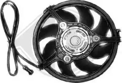 Diederichs 8224512 - Fan, radiator autospares.lv