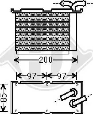 Diederichs 8224707 - Intercooler, charger autospares.lv