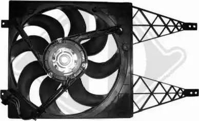Diederichs 8220503 - Fan, radiator autospares.lv