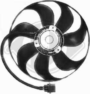 Diederichs 8220502 - Fan, radiator autospares.lv