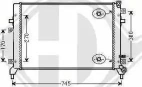 Diederichs 8221506 - Intercooler, charger autospares.lv