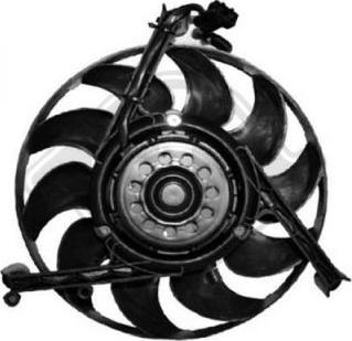 Diederichs 8227010 - Fan, radiator autospares.lv