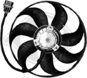 Diederichs 8743202 - Fan, radiator autospares.lv