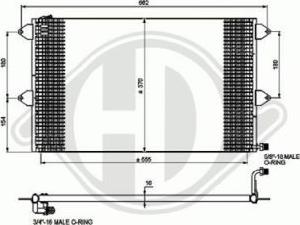 Diederichs 8742205 - Radiator, engine cooling autospares.lv