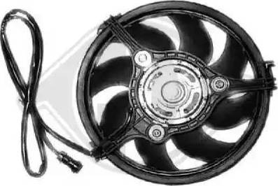 Diederichs 2245001 - Fan, radiator autospares.lv