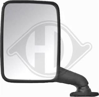 Diederichs 2269025 - Outside Mirror autospares.lv