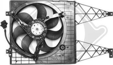 Diederichs 2213101 - Fan, radiator autospares.lv