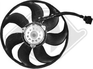 Diederichs 2213202 - Fan, radiator autospares.lv