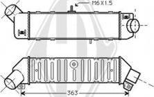 Diederichs DCA1092 - Intercooler, charger autospares.lv