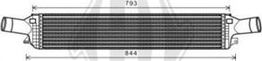 Diederichs DCA1088 - Intercooler, charger autospares.lv