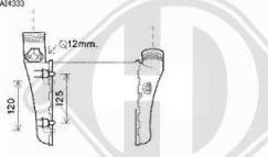 Diederichs DCA1072 - Intercooler, charger autospares.lv