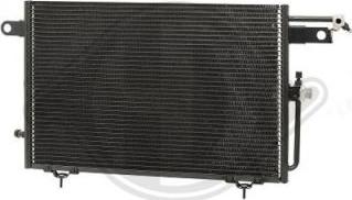 Diederichs DCC1016 - Condenser, air conditioning autospares.lv