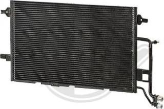Diederichs DCC1022 - Condenser, air conditioning autospares.lv