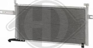 Diederichs DCC1101 - Condenser, air conditioning autospares.lv