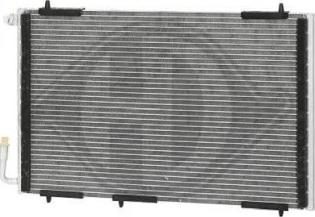 Diederichs DCC1312 - Condenser, air conditioning autospares.lv