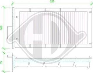 Diederichs DCI0114 - Filter, interior air autospares.lv