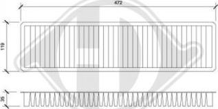 Diederichs DCI0804 - Filter, interior air autospares.lv