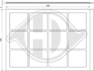 Diederichs DCI0829 - Filter, interior air autospares.lv