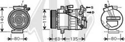 Diederichs DCK1493 - Compressor, air conditioning autospares.lv