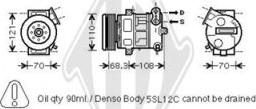 Diederichs DCK1406 - Compressor, air conditioning autospares.lv