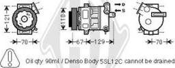 Diederichs DCK1429 - Compressor, air conditioning autospares.lv