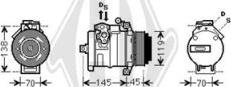 Diederichs DCK1363 - Compressor, air conditioning autospares.lv