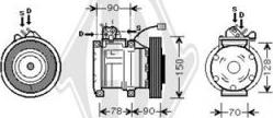 Diederichs DCK1297 - Compressor, air conditioning autospares.lv