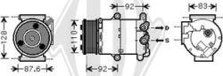 Diederichs DCK1271 - Compressor, air conditioning autospares.lv