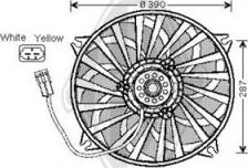 Diederichs DCL1070 - Fan, radiator autospares.lv