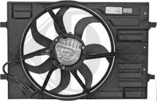 Diederichs DCL1301 - Fan, radiator autospares.lv