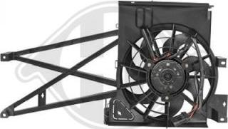 Diederichs DCL1295 - Fan, radiator autospares.lv