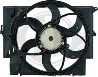 Diederichs DCL1292 - Fan, radiator autospares.lv
