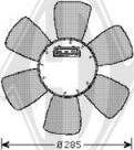 Diederichs DCL1207 - Fan, radiator autospares.lv