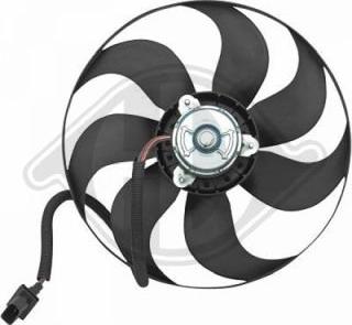 Diederichs DCL1211 - Fan, radiator autospares.lv