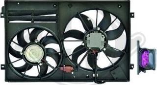 Diederichs DCL1232 - Fan, radiator autospares.lv