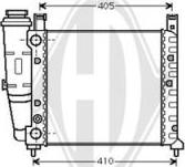 Diederichs DCM1900 - Radiator, engine cooling autospares.lv