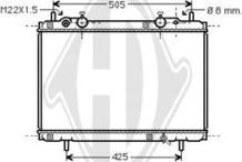 Diederichs DCM1932 - Radiator, engine cooling autospares.lv