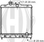 Diederichs DCM1400 - Radiator, engine cooling autospares.lv